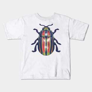 Rainbow Beetle Kids T-Shirt